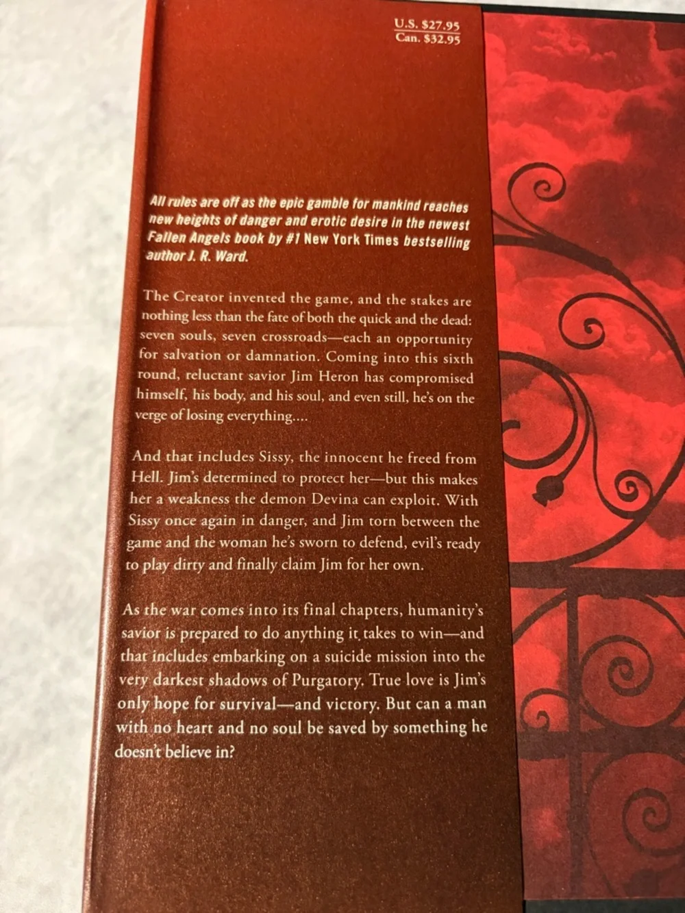 J R Ward Books Possession & Immortal Fallen Angels Hardcover Paranormal Romance - Picture 5 of 13